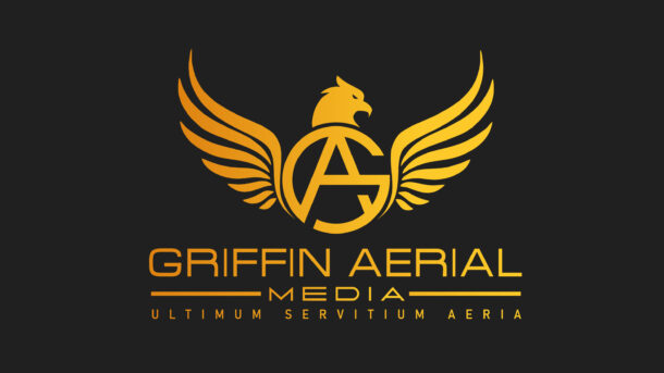 Griffin Aerial Media - black lux logo